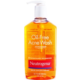 FREESHIP - Gel rửa mặt loại bỏ mụn Neutrogena Oil Free Acne Wash 269ml