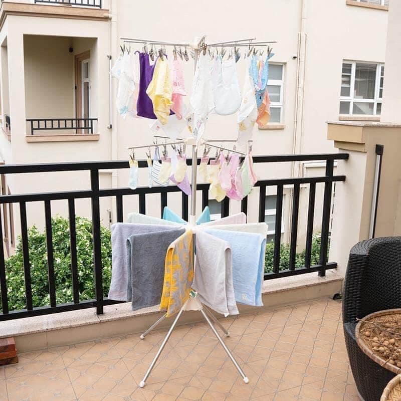 CÂY PHƠI ĐỒ XOAY 360