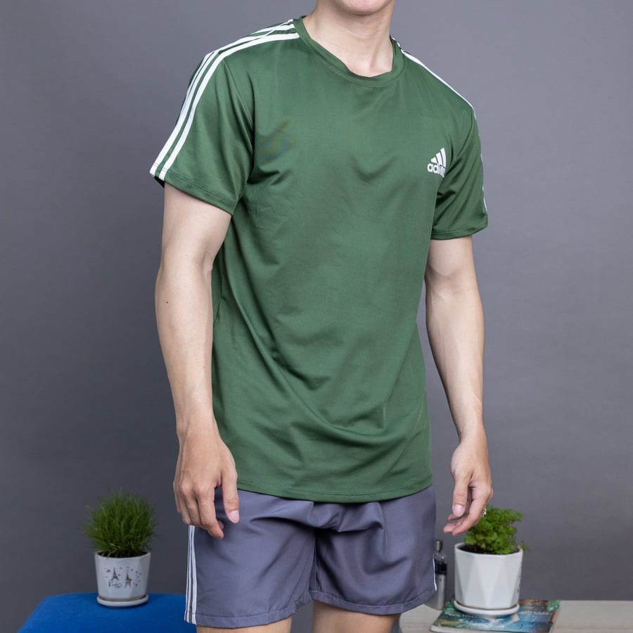 Hàng lẻ size Áo thun/ Áo phông trơn Coton 100%  Das Thể Thao Nam- Hàng xuất dư- Rẻ đẹp- Thiết kế thời Trang