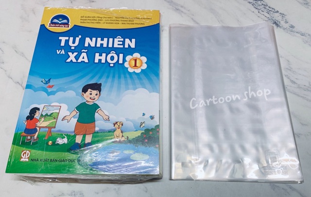 Trọn bộ 22 bìa bao kiếng sách giáo khoa lớp 1 “chân trời sáng tạo“ (không bán sách)