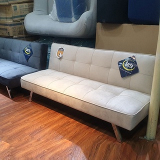 Ghế Sofa Thông Minh Làm Giường Ngủ 3 Chức Năng Vải Nhung Màu Kem