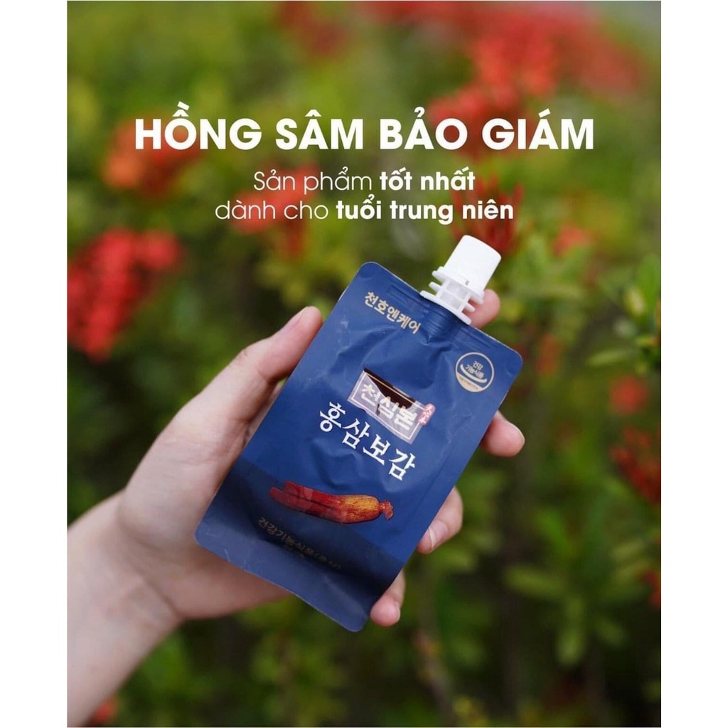Hồng Sâm Bảo Giám Cao Cấp Hàn Quốc Chunho Ncare -Hộp 30 Gói