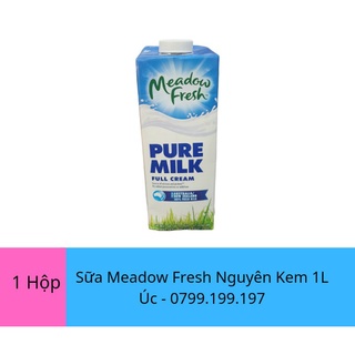 1 Hộp Sữa Tươi Nguyên Kem Meadow Fresh 1L - Nhập Khẩu Úc
