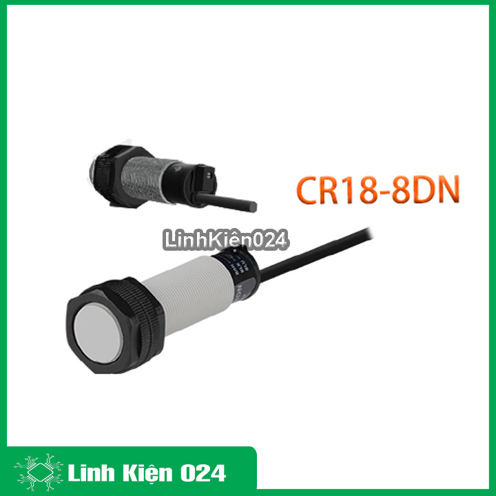 Cảm Biến Tiệm Cận Điện Dung Điện Áp 12-24VDC Autonics CR18-8DN