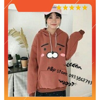 Áo Hoodie Mắt Gấu cực cute