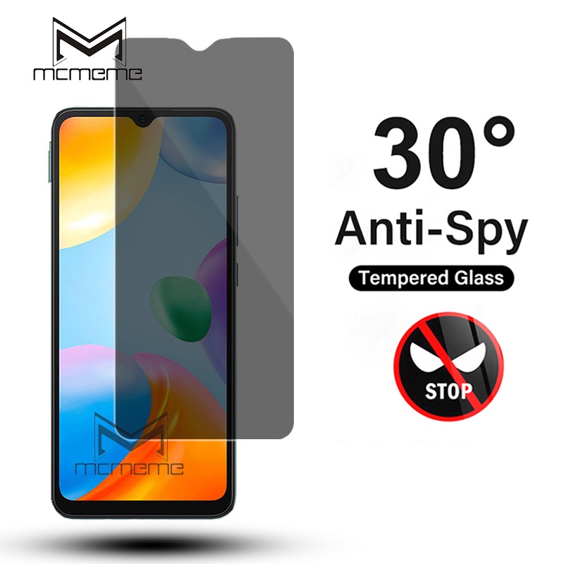9H Anti Peeping Tempered Glass Handy For Xiaomi Redmi 13C 12 12C Note 13 12 12s A2+ A1 10 5G 10C 10A Note 11 11s 10s 9 9S 8 7 Pro Max