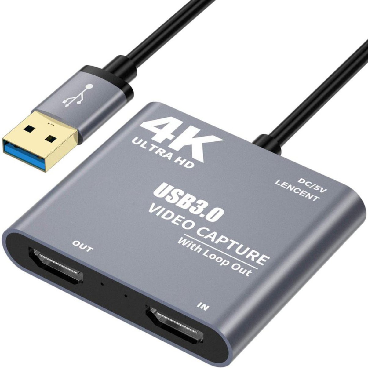 Card Chuyển Đổi 4k Hdmi-Compatible Sang Usb 3.0