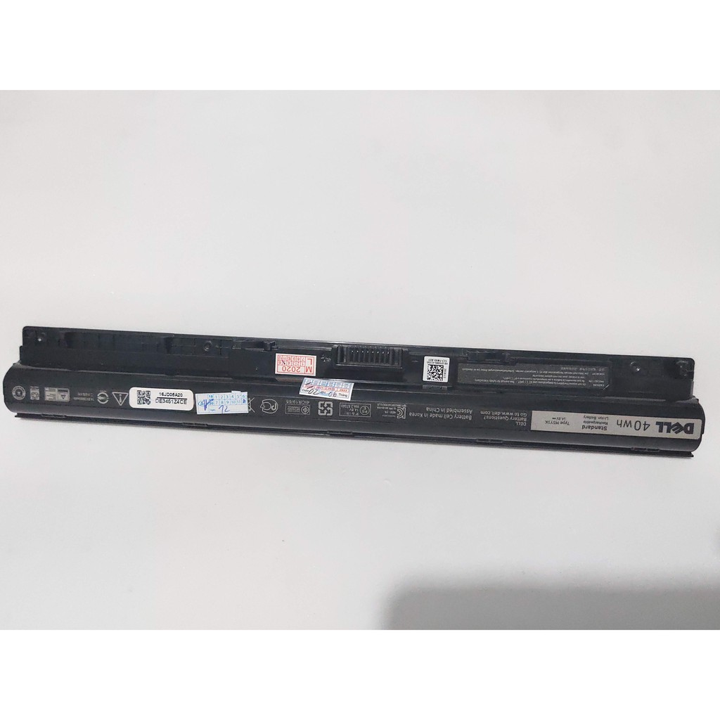 Pin laptop Dell M5Y1K, GXVJ3, 5758, 5755, 5559, 5558, 5555, 5551, 5451, 3451 14.8v 40wh ZIN có logo dell