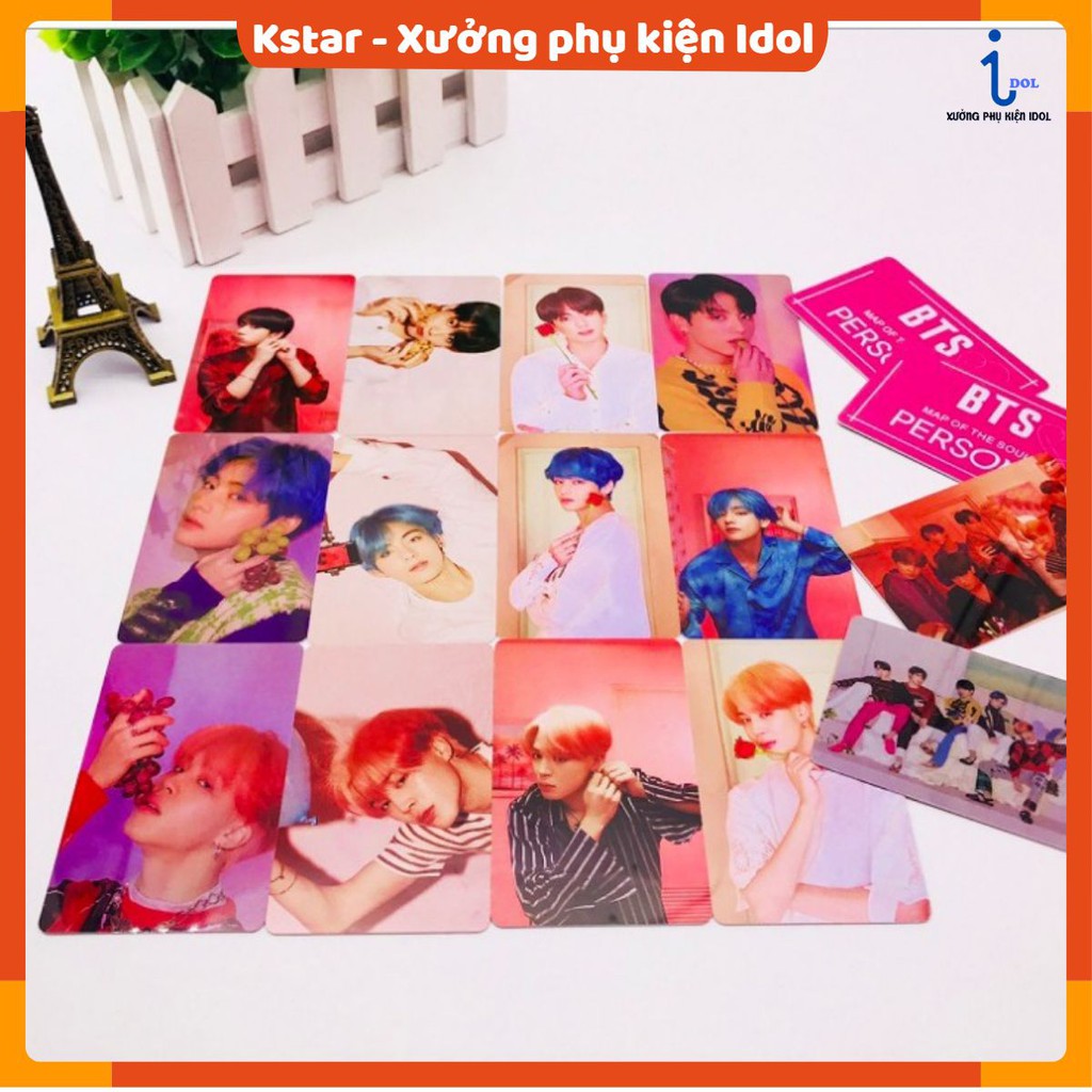 Set 4 card Cứng thành viên Persona