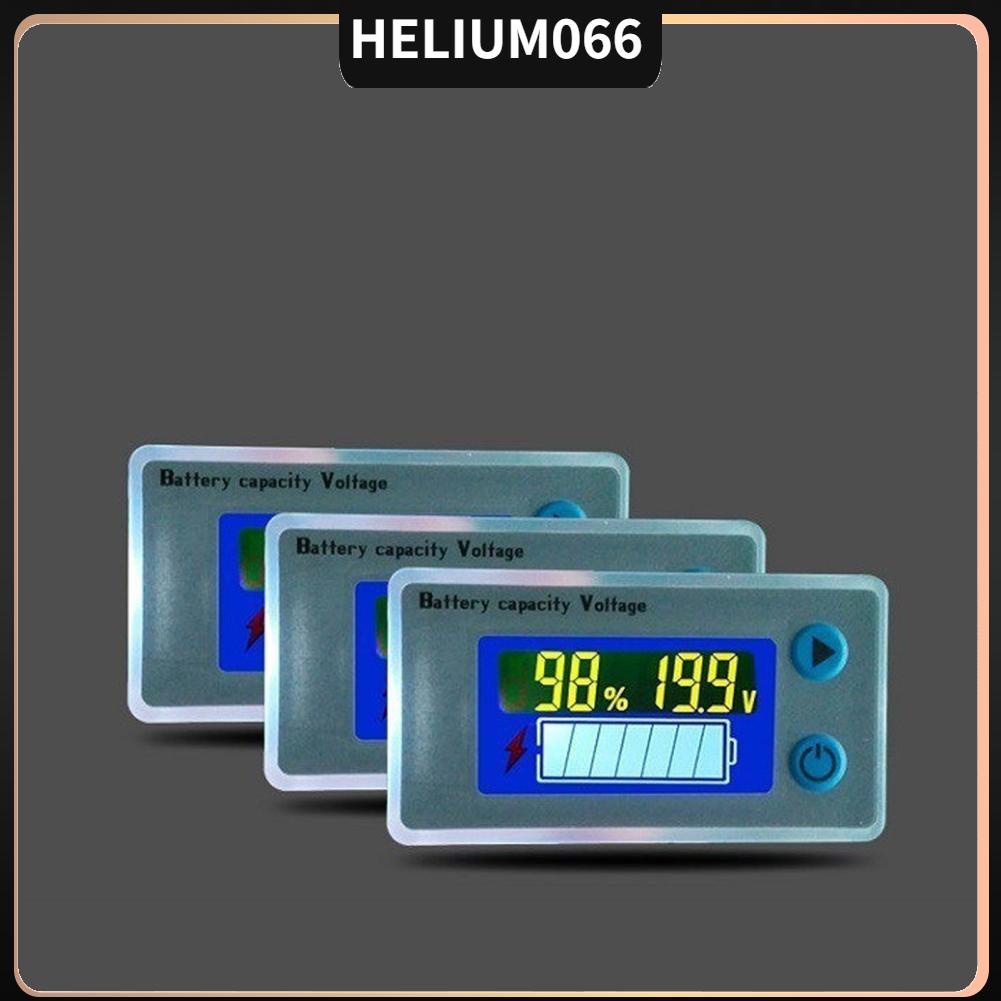 Helium066 Helium066 Dung lượng pin Đồng hồ đo điện áp Màn hình LCD Chỉ thị Điện cho ô tô