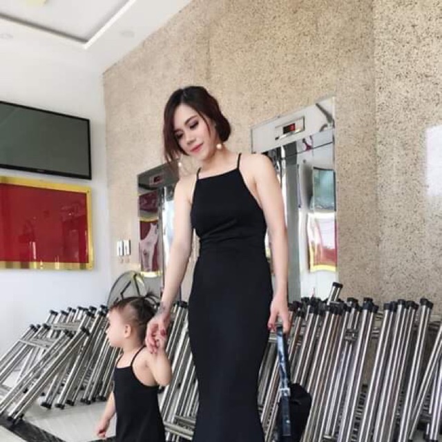 Set dạ hội mẹ và bé