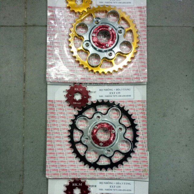 Nhông dĩa 3 tầng