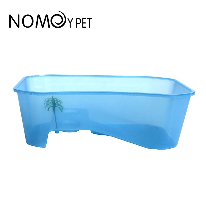 Bể nuôi rùa nhỏ - bể rùa mini nhựa PP kích thước 25x17x11cm