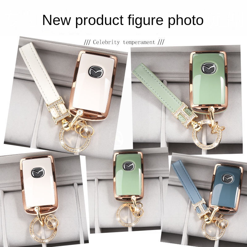 Vỏ bảo vệ chìa khóa cho xe hơi Mazda 3 angksela Atz 21 cx30 cx5 cx4 2021 mazda bọc khoá xe ô tô mazda Vỏ khoá xe cx8 bọc chìa khóa xe mazda 6