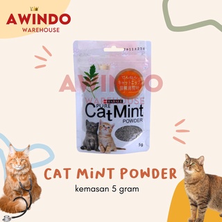 Image of CATMINT POWDER - Cat Mint Catnip Powder Cemilan Snak Kucing Cat Kitten