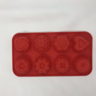 Khuôn Silicon Hoa 3d Đổ Thạch/ Socola