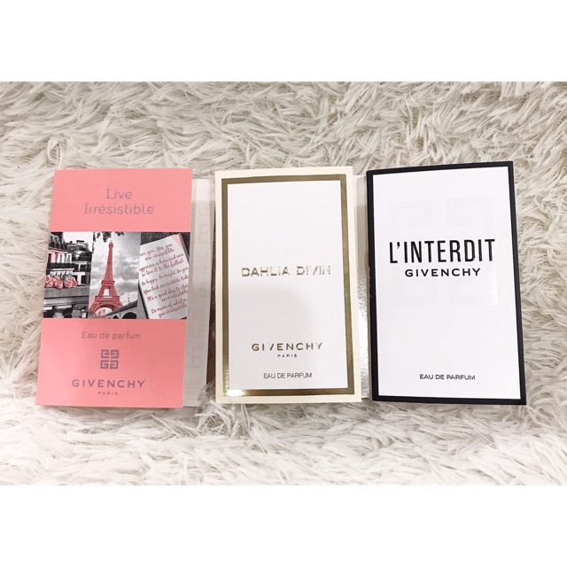 🧚🏻‍♀️🧚🏻‍♀️ Mẫu thử ( vial) nước hoa Givenchy 🧚🏻‍♀️🧚🏻‍♀️