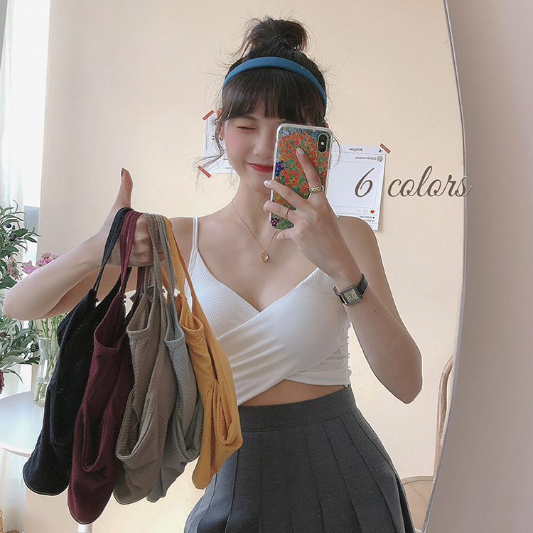 ( HÀNG CÓ SẴN ) Áo hai dây crop top