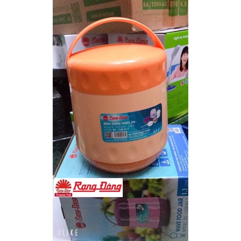 Bình Đựng Thức Ăn Rạng Đông - RD 1100 N1.T- 1100ml