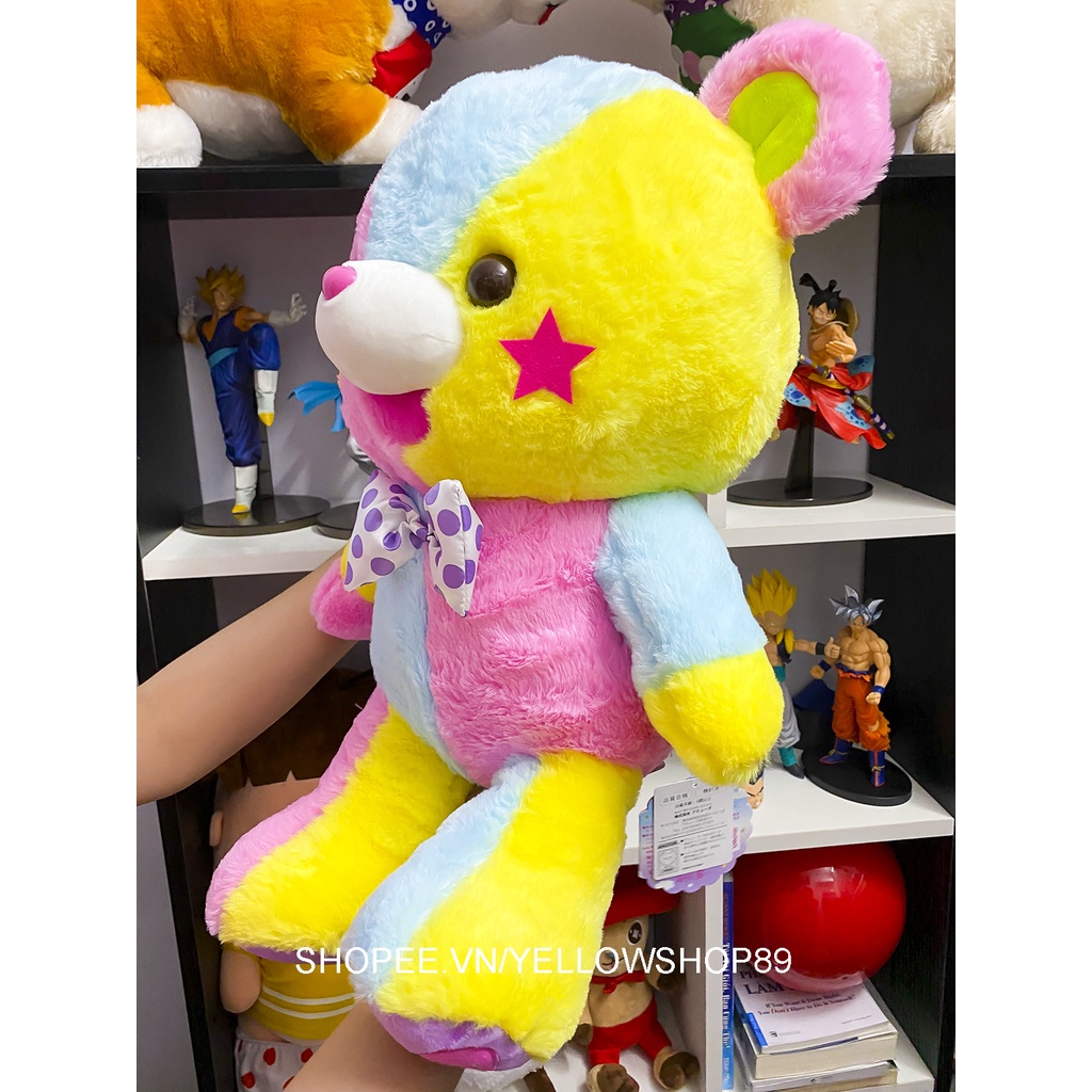 Gấu bông cao cấp Colorful Poppys Gấu Thỏ 7 màu