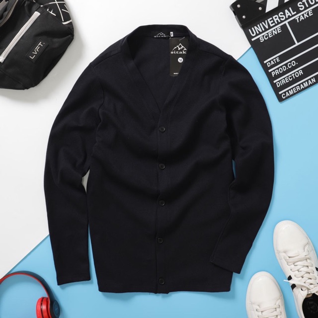Áo len nam cardigan , áo len cài khuy cho nam | BigBuy360 - bigbuy360.vn