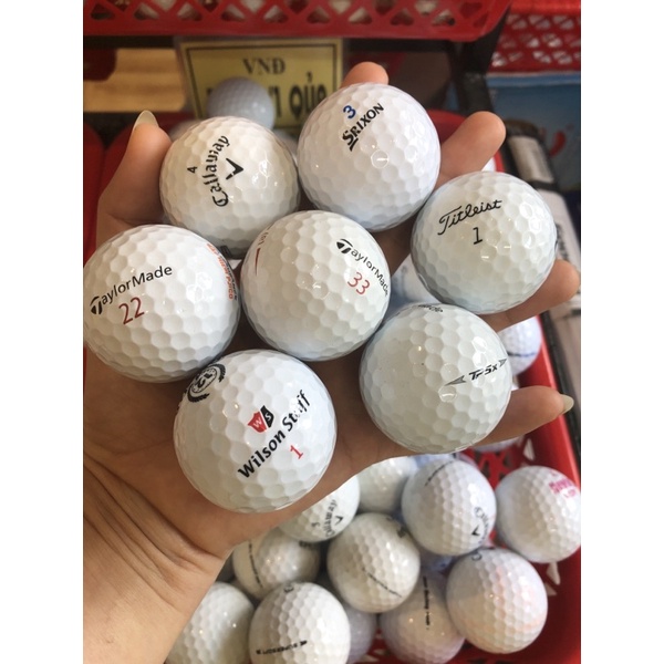 Bóng golf cũ các hãng Taylormade, Volvik, Srixon, Honma, Titleist ,Callaway, Nike, B...bóng cũ-  giá tốt.