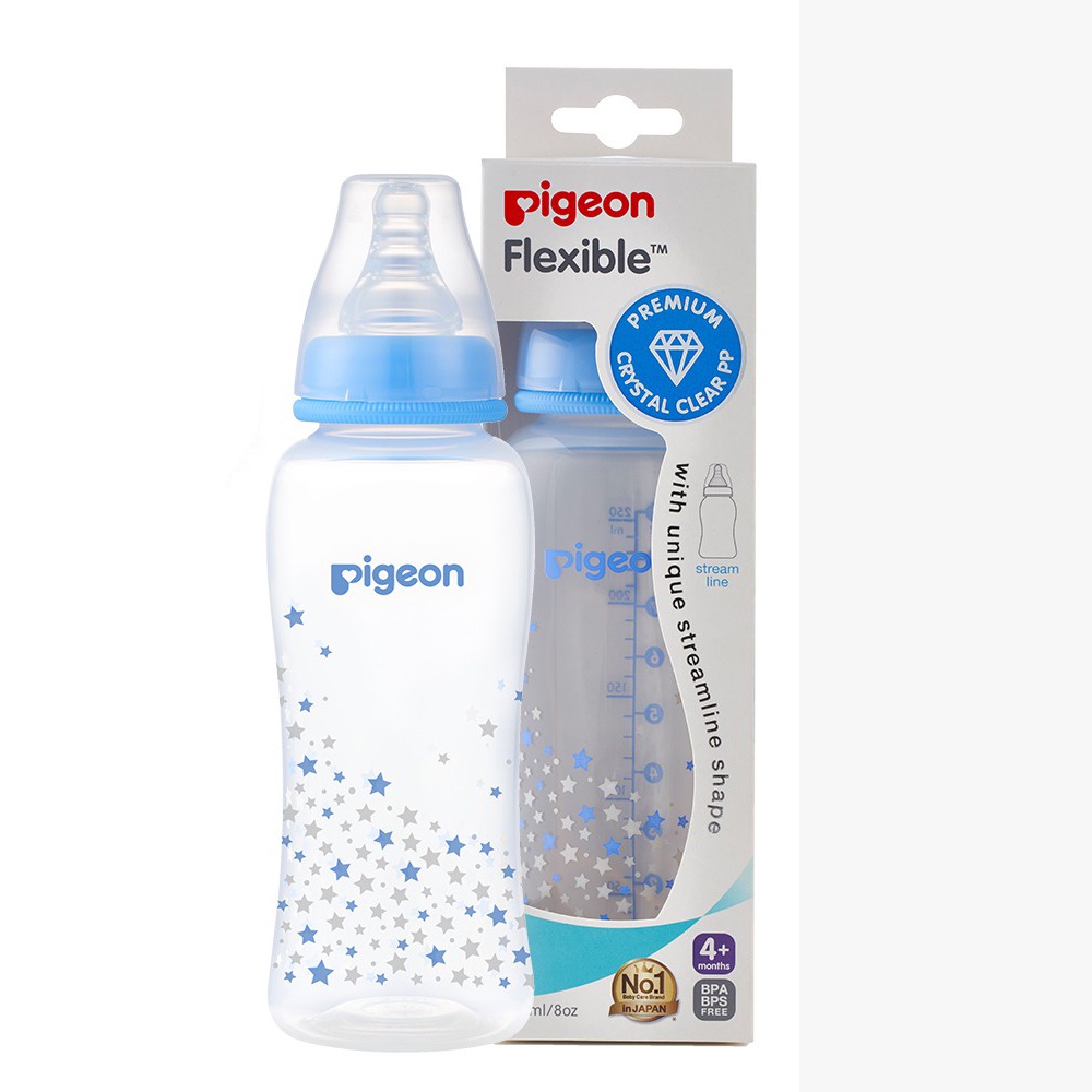Bình Sữa Pigeon PP Streamline 150/250ML
