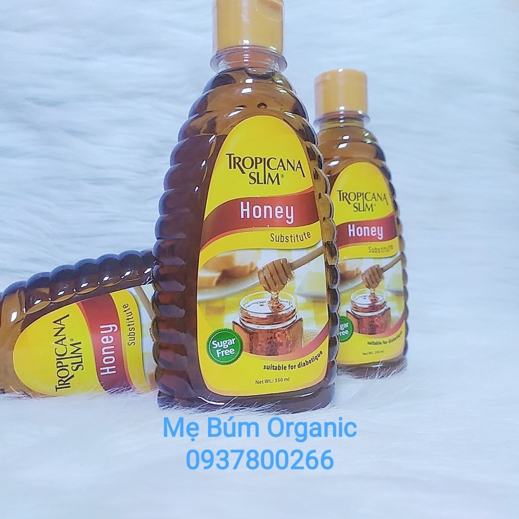 Mật ong ăn kiêng không đường Tropicana Slim Honey 350ml.Thích hợp cho người ăn kiêng, tiểu đường.