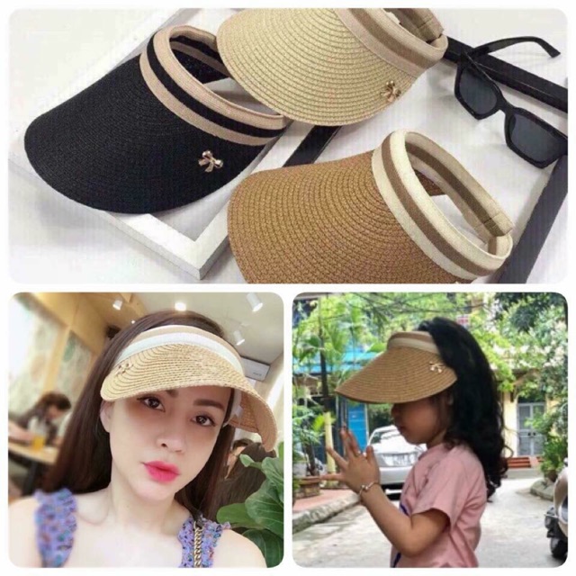 Mũ cói cho mẹ và bé về đủ màu rồi ạ Bé 120k Mẹ 130k Mua 2 chiếc giá 230k Hàng có sẵn Sỉ ib