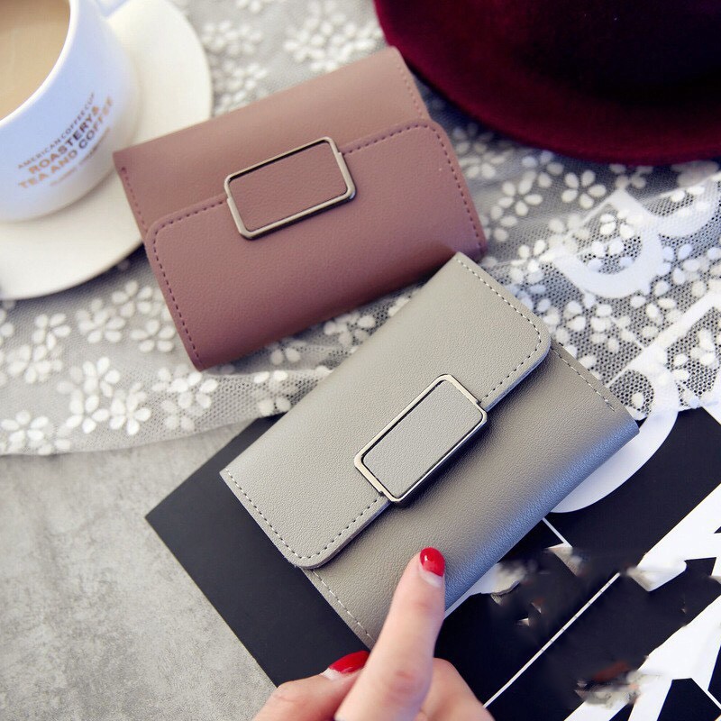 Ví Nữ Cầm Tay ❤️FREESHIP❤️  Nhiều Màu Ngăn Tiện Dụng Đẹp Hotrend Hàng Loại 1 Xuất Khẩu Chữ Nhật 02 | BigBuy360 - bigbuy360.vn