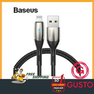 Cáp Sạc Nhanh 18W Baseus Baseus Horizontal Data Cho Iphone ✔Có Đèn Báo