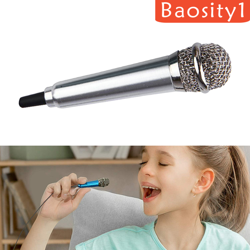 1 Micro Hát Karaoke Mini Màu Vàng Hồng