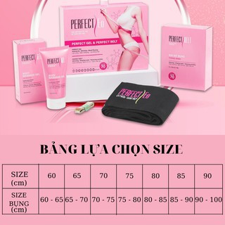 COMBO ĐAI NỊT BỤNG VÀ GEL TAN MỠ PERFECT EO