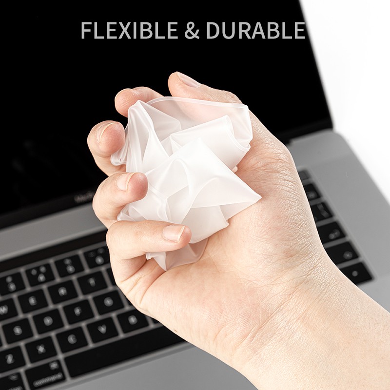 Vỏ bảo vệ bàn phím silicon siêu mỏng chống thấm nước cho máy tính xách tay Notebook 13-17inch