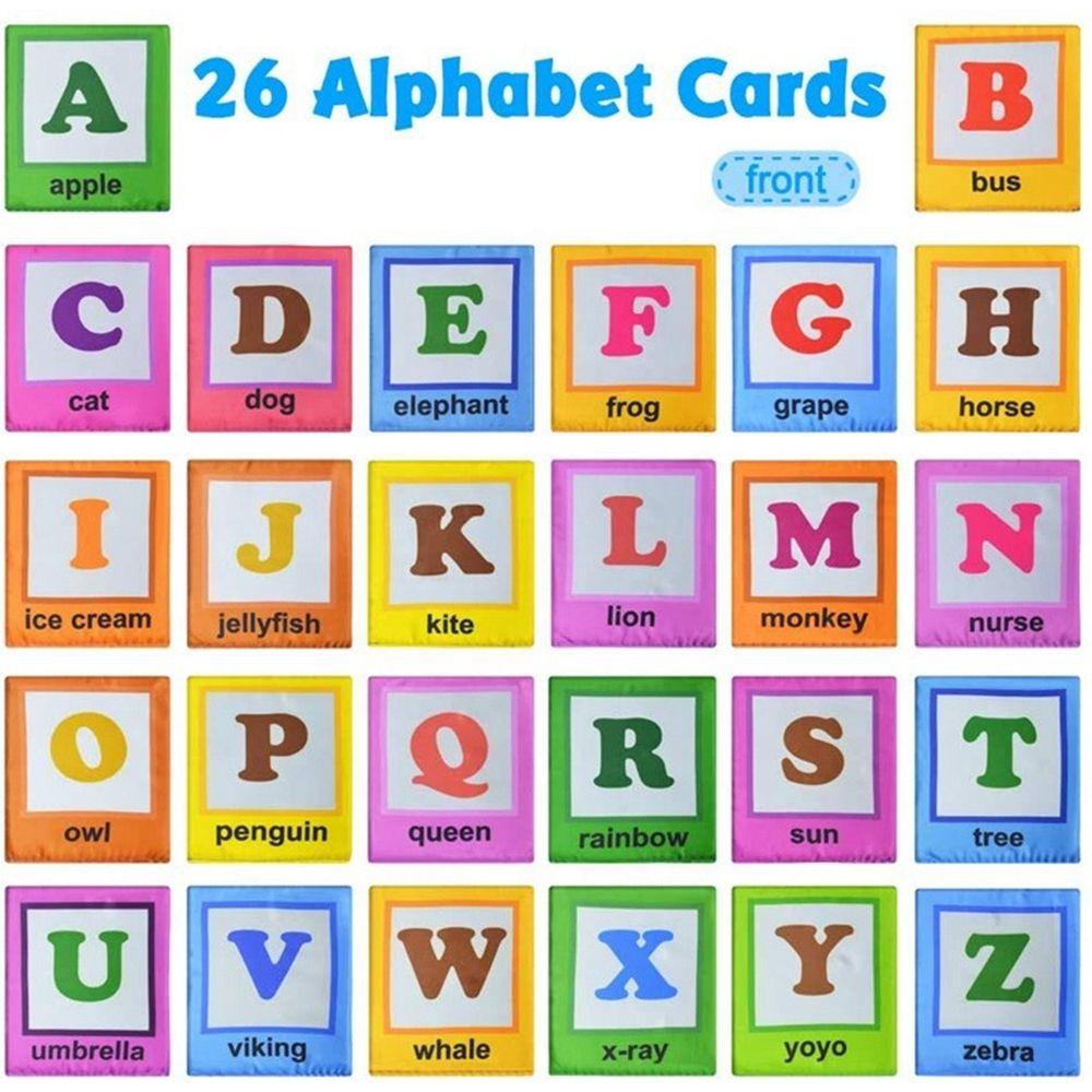 RAINBOW Bộ 26 Sách Vải Phát Triển Trí Tuệ Cho Bé
