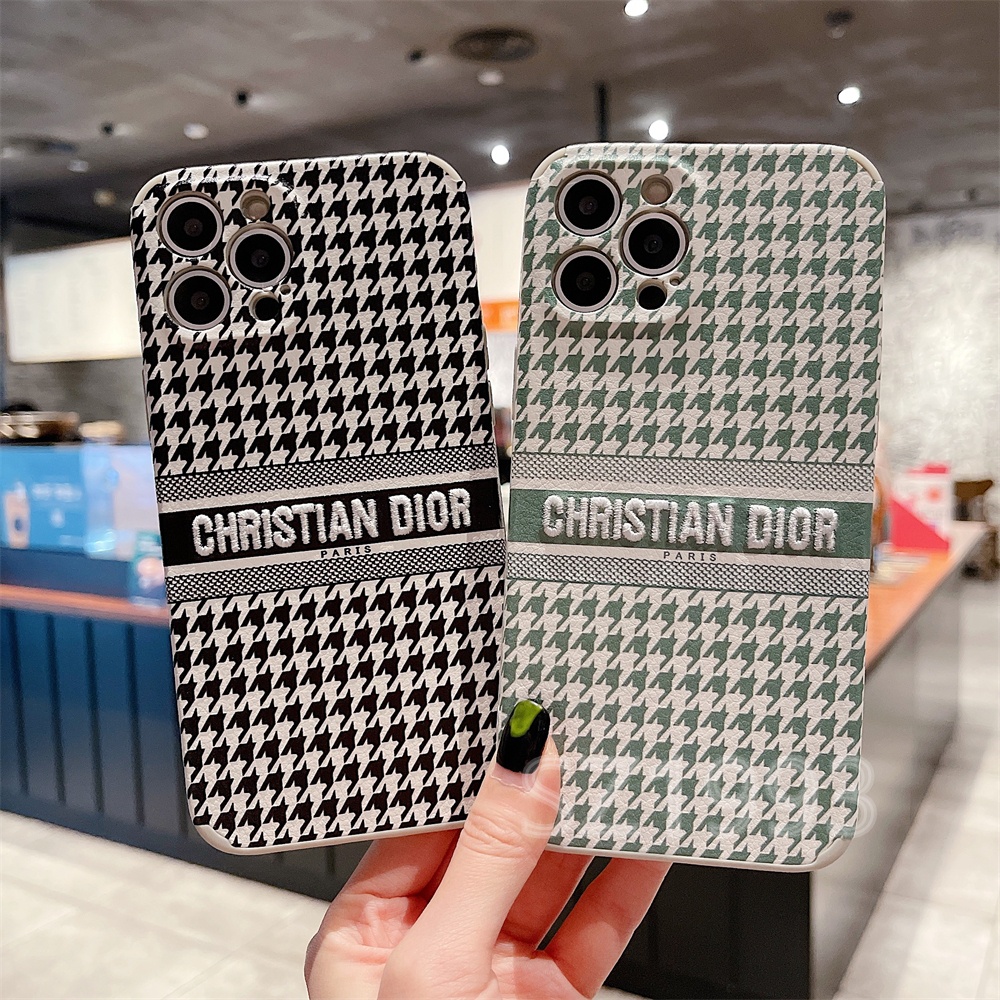 Thời Trang Ốp Điện Thoại Mềm Họa Tiết Dior Cho Iphone 13 Mini 13 Pro Max 12 Mini 12 Pro Max 11 Pro Max X Xs Xr Xsmax 8 7 6 6s Plus Se 2020