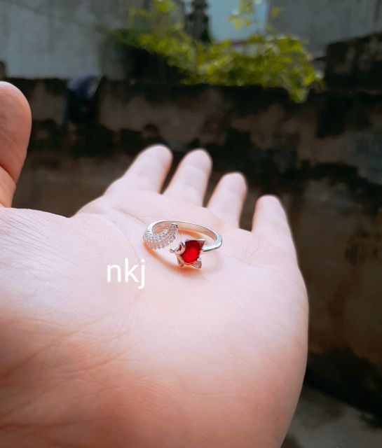 NHẪN HỒ LY BẠC TA CÓ NHIỀU MÀU