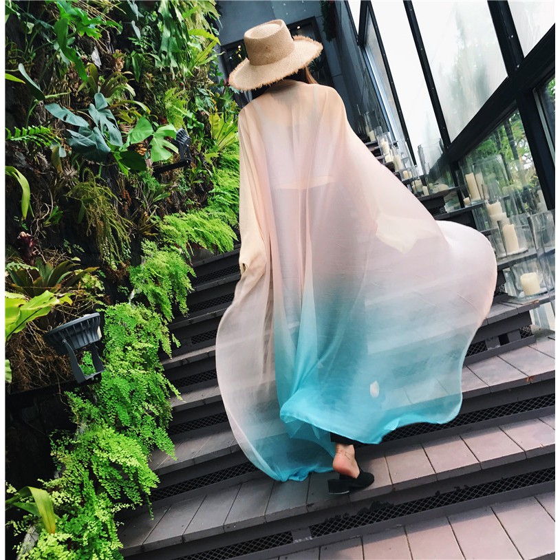 Khăn lụa đi biển - du lịch