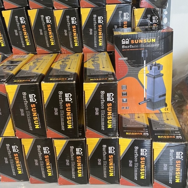 Máy lọc váng Sunsun JY02 - phụ kiện thủy sinh cá tép cảnh