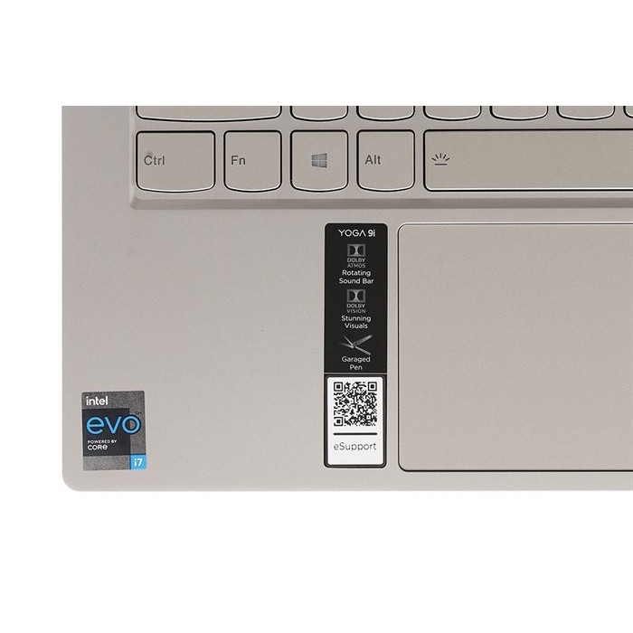 Laptop Lenovo Yoga 9 14ITL5 i7 1185G7/16GB/1TB SSD/14&quot;UHD/Touch/Win10/(82BG006EVN)/Xám