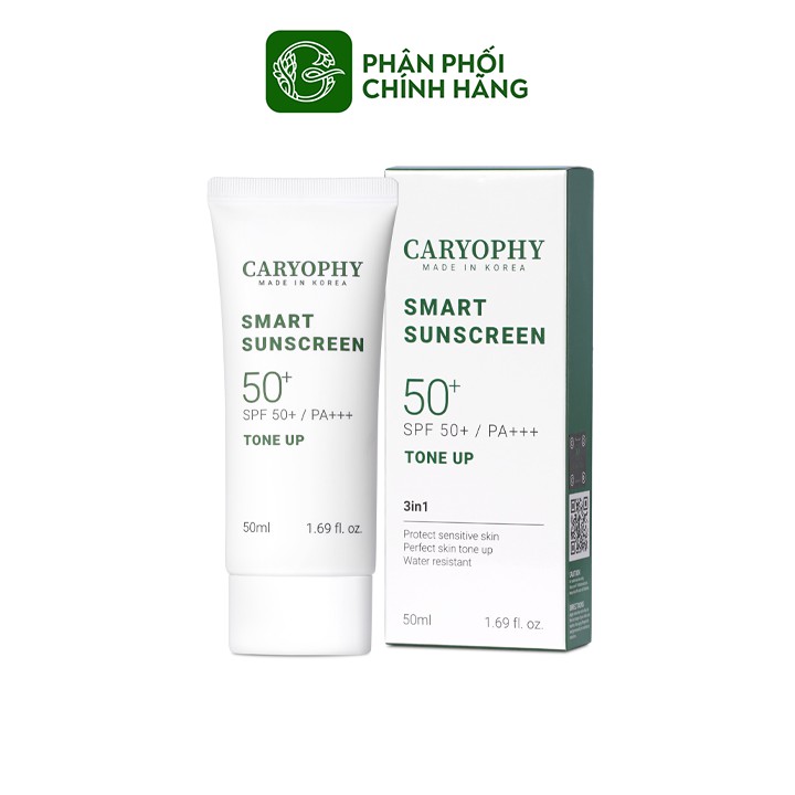 Kem chống nắng Caryophy Tone Up Smart Sunscreen SPF50+/PA+++ 50ml