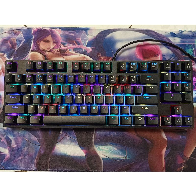 Phím cơ Gnet k89 RGB switch outemu