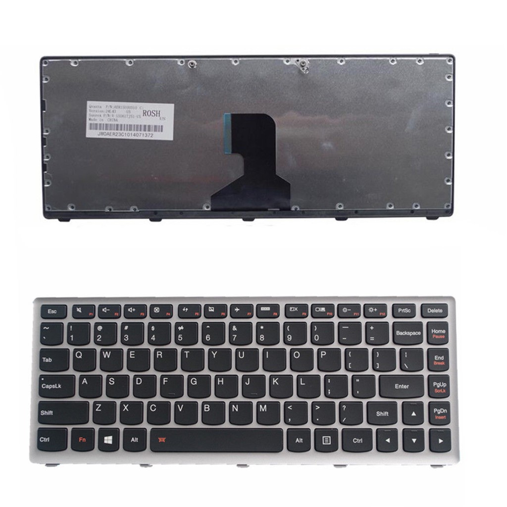 (KEYBOARD) BÀN PHÍM LAPTOP LENOVO Z400A Z400T dùng cho Ideapad P400 Z400 Z400A Z400T Z400N