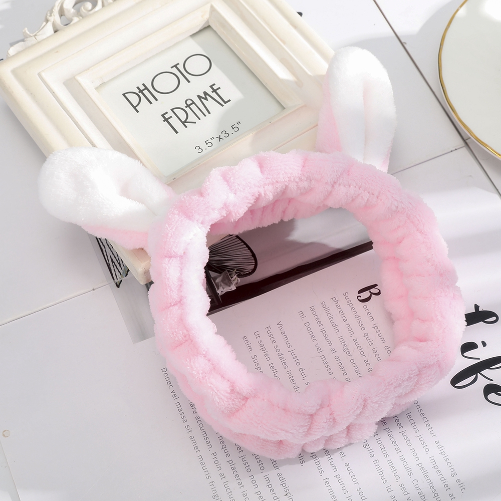 Băng đô HAIMEIKANG tai thỏ dễ thương phong cách Hàn Quốc