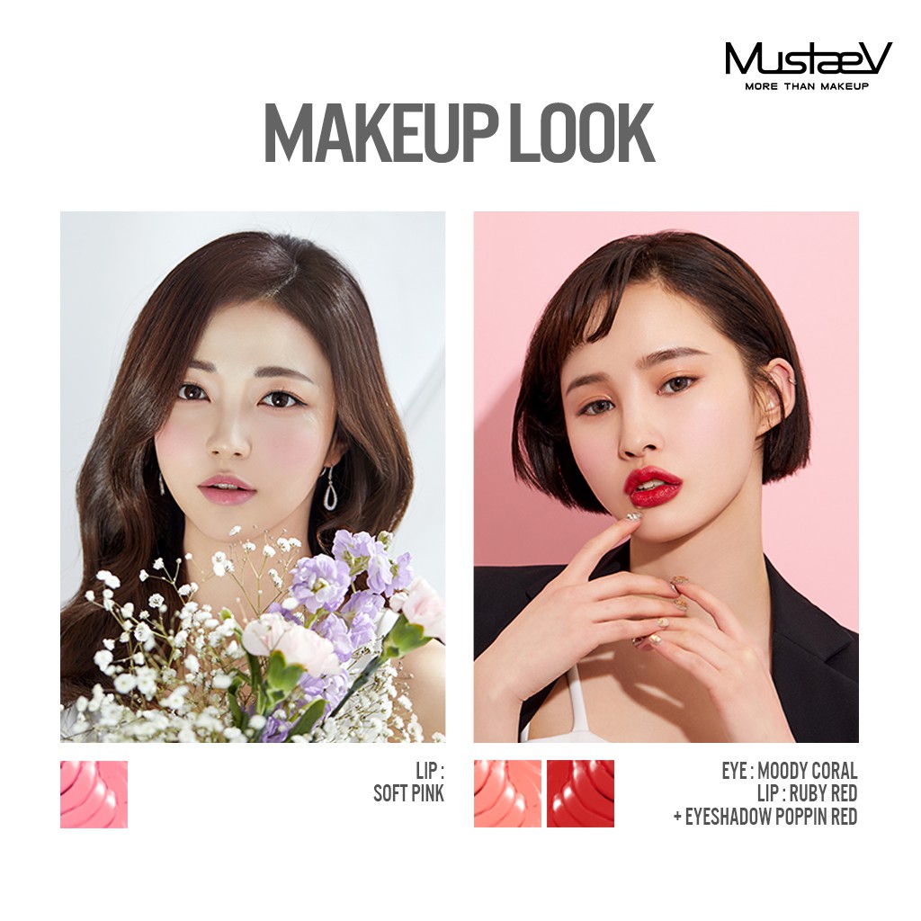 Bảng màu môi MustaeV 10 pro