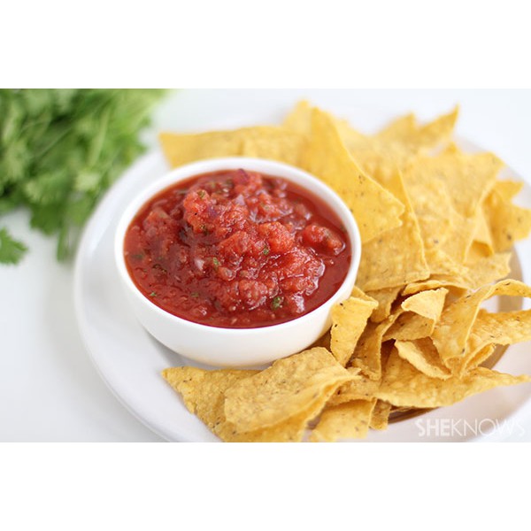 Sốt Salsa Cay Nhẹ Ozganics Chấm Bánh Snack Không Đường Ozganics - ORGANIC Medium Salsa No Added Sugar - Hủ 310g