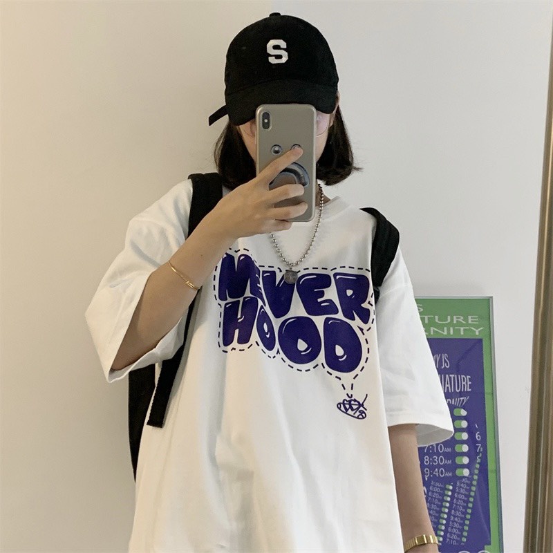 Áo phông tay lỡ form rộng unisex Neko.sg ATL303