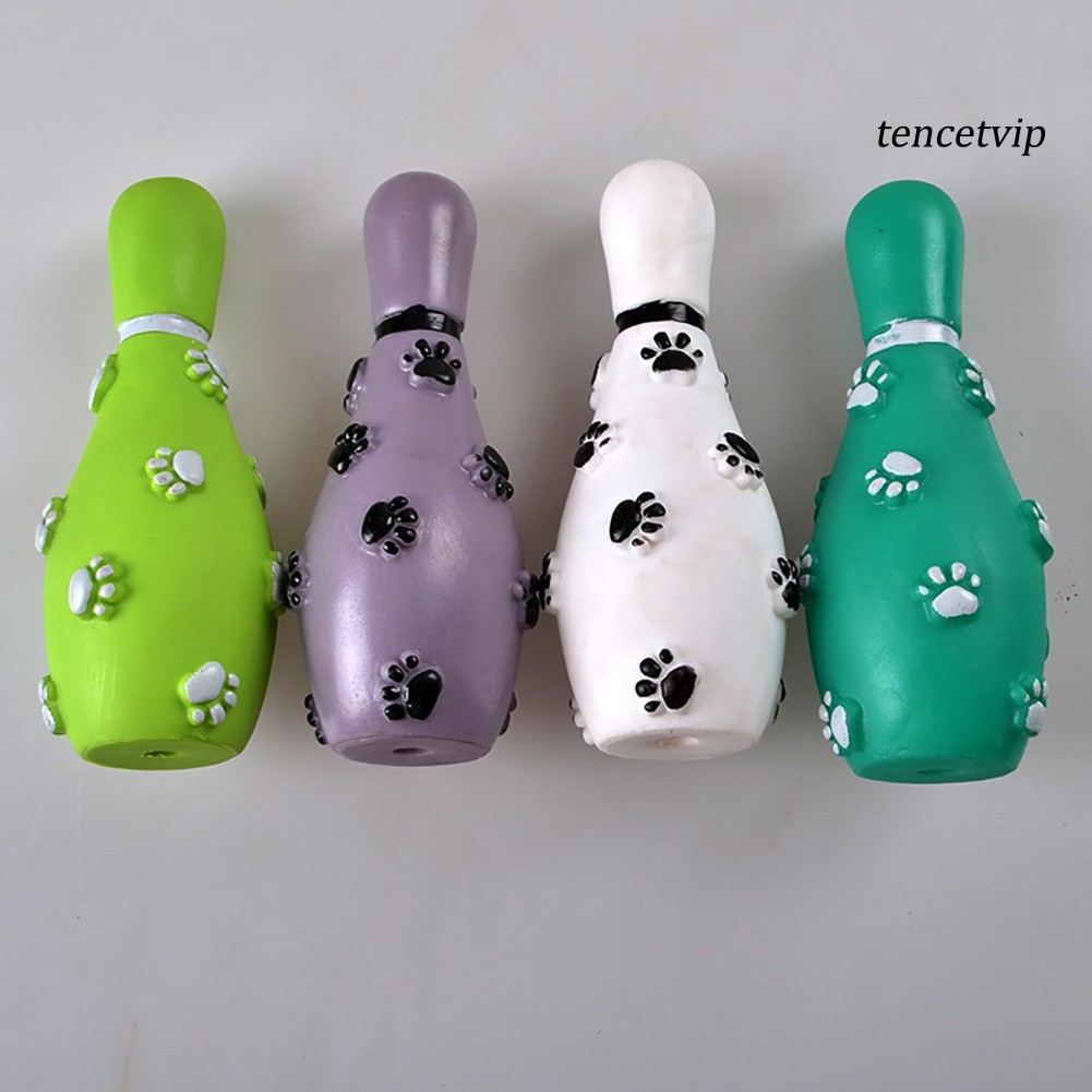 Bộ đồ chơi bóng bowling phát âm thanh vui nhộn cho thú cưng