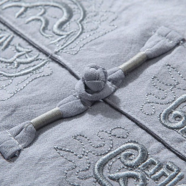 Bộ đũi dài trung niên , Chất liệu đũi tự nhiên 100%, mềm mịn thoáng mát | BigBuy360 - bigbuy360.vn