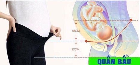 Quần legging bầu cạp chéo ( up kèm phản hồi và ảnh khách mặc)